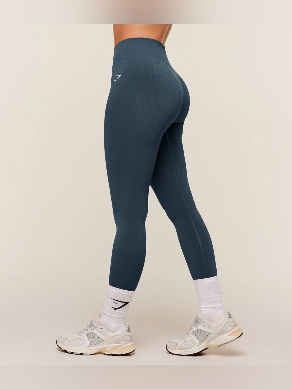 Gymshark Seamless Sculpt Leggings in Deep Teal